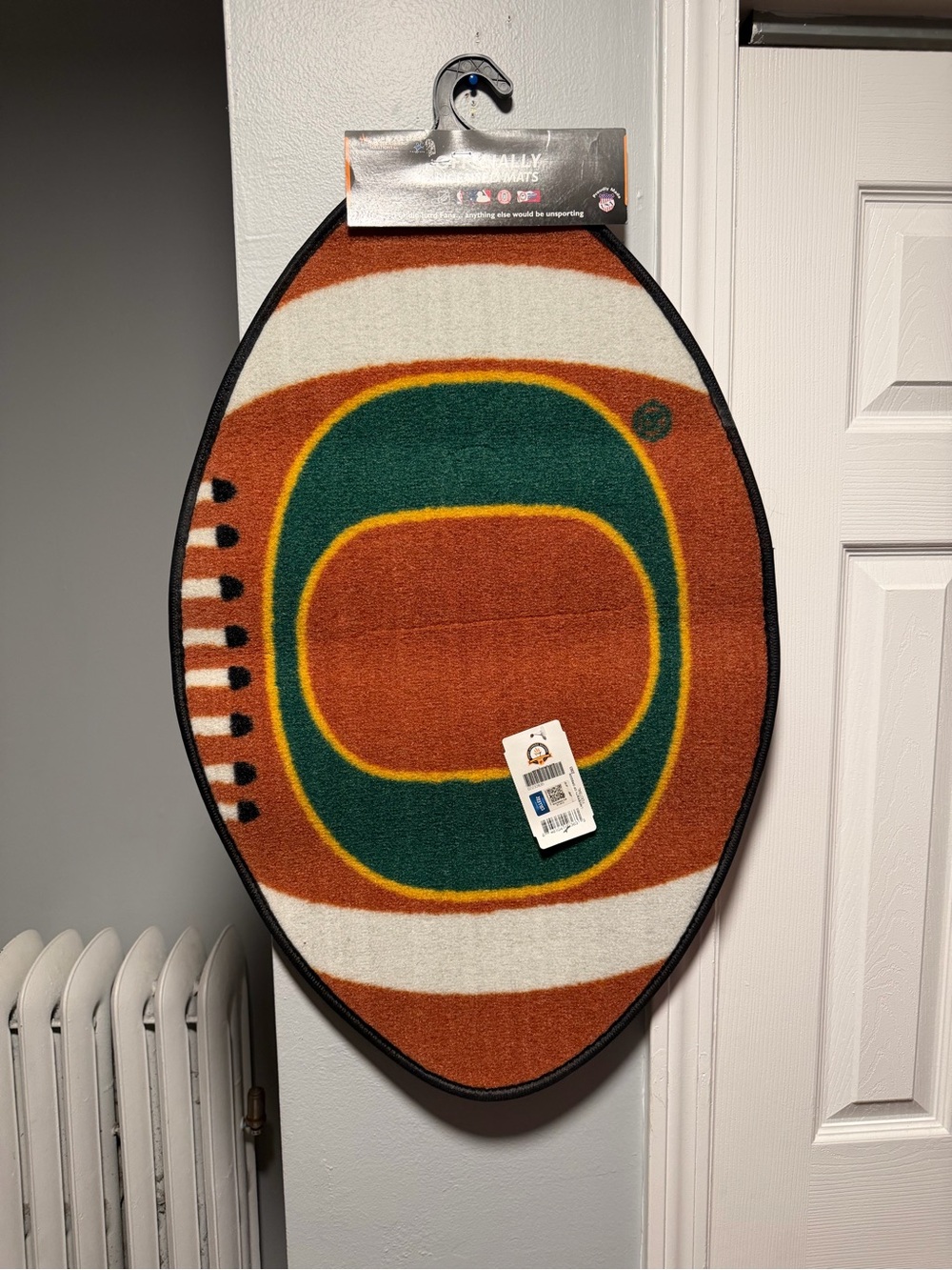 Brand new with Tags University of Oregon Ducks football Mat 20X30